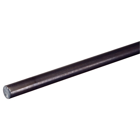 Hillman SteelWorks Weldable Solid Cold-Rolled Steel Rod (1/4in. x 4')
