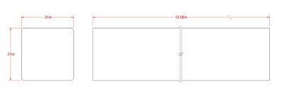 Image showing  SteelWorks 5/16 in. x 1 ft. Square Key Stock, Zinc-Plated