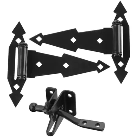 National Hardware DPV845 Black Gate Kit Gate Hardware