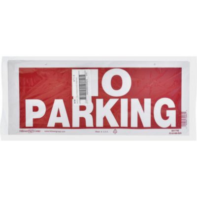 Image showing  No Parking Signs, 6 in. x 15 in., 6-Pack