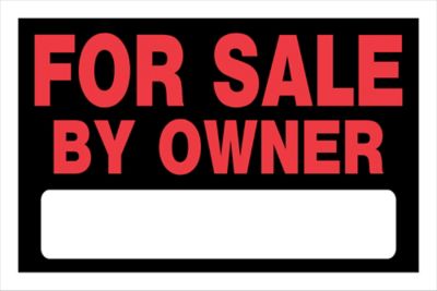 Hillman For Sale by Owner Sign, 8 in. x 12 in.