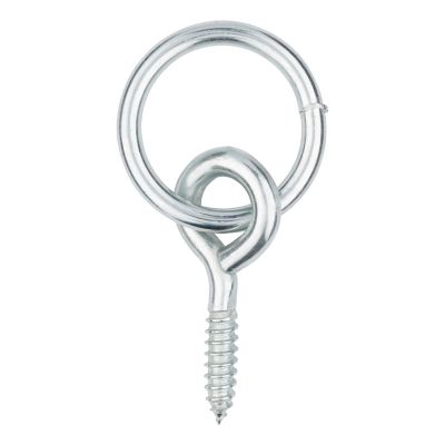 National Hardware N220-657 2062BC Rings with Screw Eyes in Zinc plated