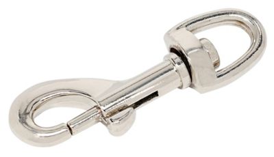 Image showing  Hardware Essentials 3158BC Bolt Snap 3/4 Round Swivel Eye, Stainless Steel