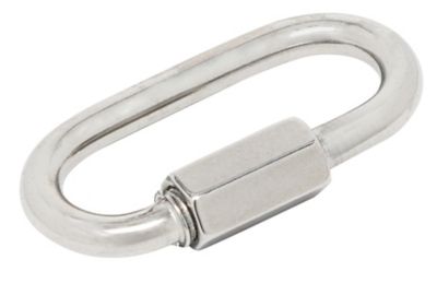 Image showing  Hardware Essentials 1/8 in. Stainless Steel Quick Link