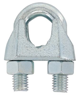 Hillman Hardware Essentials 3/4 in. Wire Cable Clamp, Zinc Plated 
