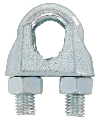 Hillman Hardware Essentials 3/4 in. Wire Cable Clamp, Zinc Plated