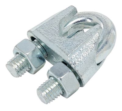 Image showing  Hardware Essentials 3/4 in. Wire Cable Clamp, Zinc Plated
