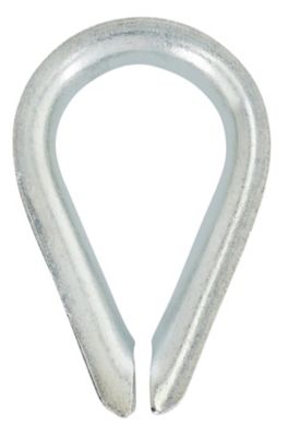 Hillman Hardware Essentials 1/2 in. Rope Thimble, Zinc Plated