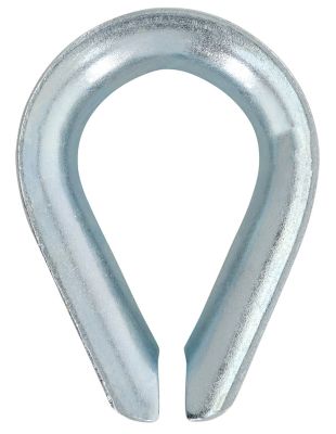 Hillman Hardware Essentials 5/8 in. Rope Thimble, Zinc Plated