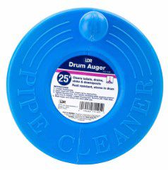 Image showing  1/4 in. x 25 ft. Drum Auger, Rust Resistant