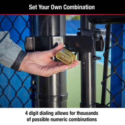 Image showing  2-1/4 in. Shackle Set-Your-Own-Combination Padlock