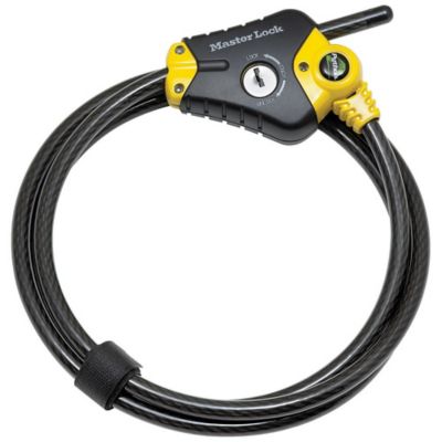 Master Lock 3/8 in. Diameter Shackle Python Adjustable Locking Cable