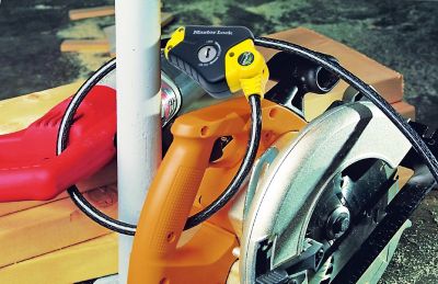 Image showing  3/8 in. Shackle Python Adjustable Locking Cable