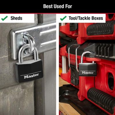 Image showing  13/16 in. Shackle Covered Solid Body Padlock