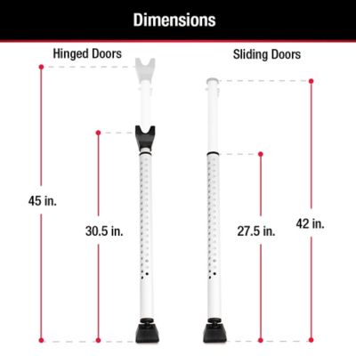 Image showing 5 th Master Lock Door Security Bar