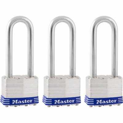 Master Lock 5/16 in. Diameter Shackle Laminated Padlock