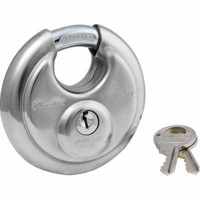 Master Lock 3/8 in. Diameter Shackle Discus Padlock