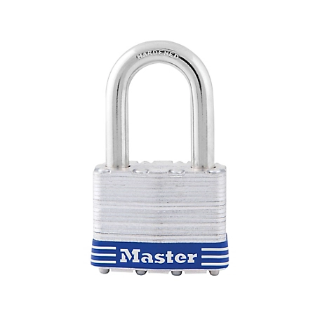 Master Lock 3/8 in. Diameter Shackle Laminated Padlock