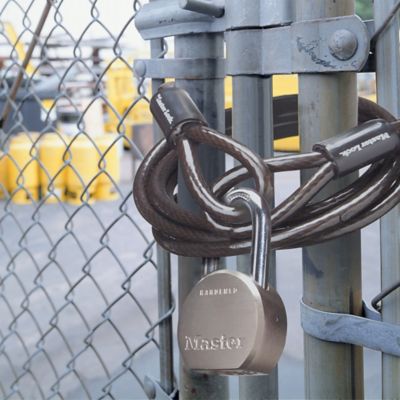 Image showing  2 in. Shackle Solid Steel Padlock