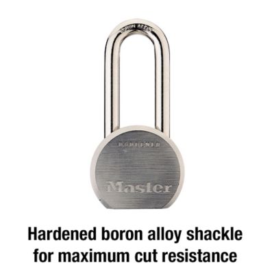 Image showing  2 in. Shackle Solid Steel Padlock