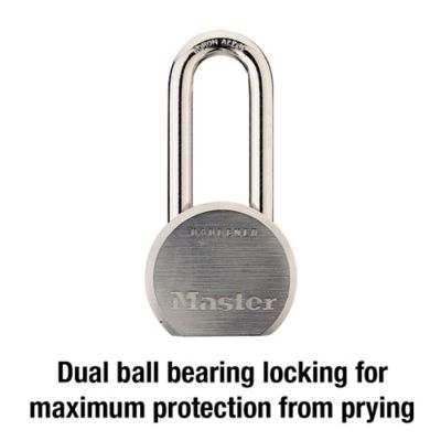 Image showing  2 in. Shackle Solid Steel Padlock