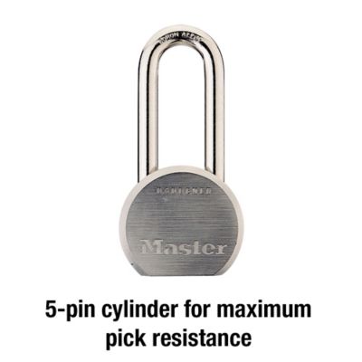 Image showing  2 in. Shackle Solid Steel Padlock