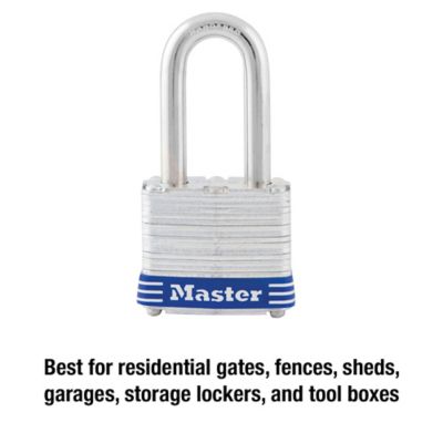 Image showing  1-1/2 in. Shackle Laminated Steel Padlock