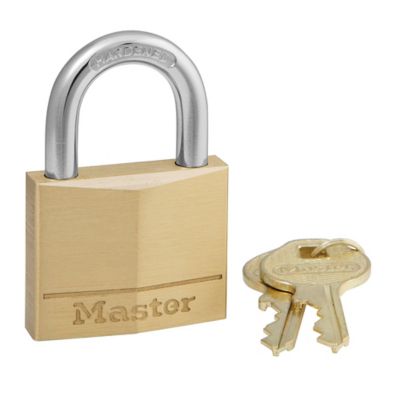 Master Lock 1/4 in. Diameter Shackle Solid Body Padlock