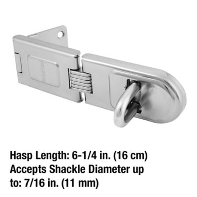 Image showing  6-1/4 in. Single Hinged Hasp