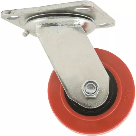 Waxman Titan Polyurethane Plate Caster Swivel 4 in Capacity 600 lb Capacity Casters