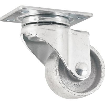 Waxman 2 in. 150 lb. Capacity Titan Sintered Iron Plate Caster, Swivel