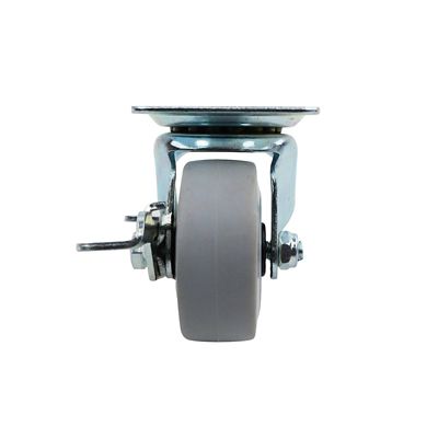 Image showing  2 in. 150 lb. Capacity Titan Sintered Iron Plate Caster, Swivel