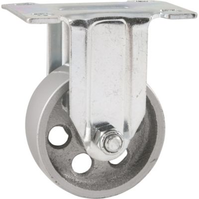 Waxman 3 in. 300 lb. Capacity Titan Sintered Iron Plate Caster