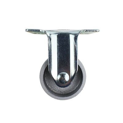 Image showing 2 th Shepherd 3 in. 300 lb. Capacity Titan Sintered Iron Plate Caster