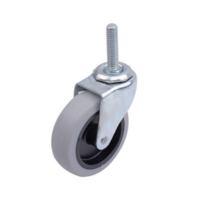 Image showing  3 in. 110 lb. Capacity Titan TPR Rubber Stem Caster