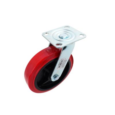 Image showing  3 in. 110 lb. Capacity Titan TPR Rubber Stem Caster with Brake