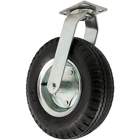4’’ PVC Heavy Duty Swivel Caster Wheels Lockable Ball Bearing 300lbs each 