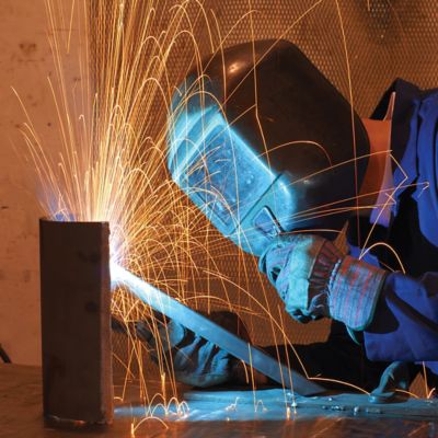 Image showing  SteelWorks 1/4 in. x 1-1/2 in. x 3 ft. Weldable Steel Flat