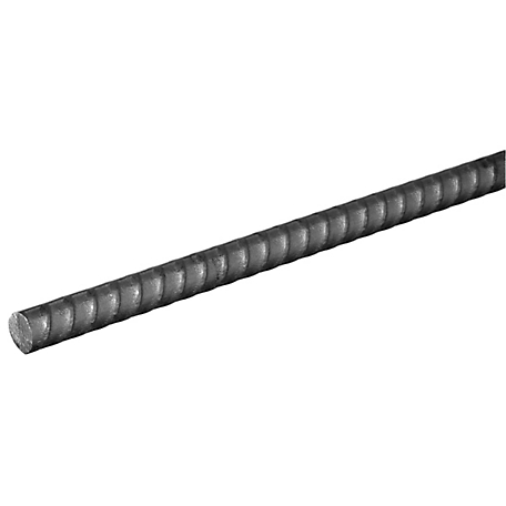 Hillman SteelWorks Weldable Hot-Rolled Steel Rebar (1/2in. x 3')