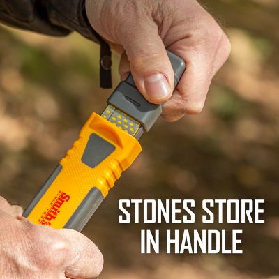 Image showing 6 th Smith's 4 in. Diamond Combination Stone Sharpener