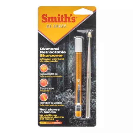 Smith's Retractable Diamond Sharpener Knife Sharpeners