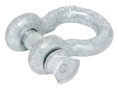 Image showing  Hardware Essentials 1/4 in. Galvanized Anchor Shackle