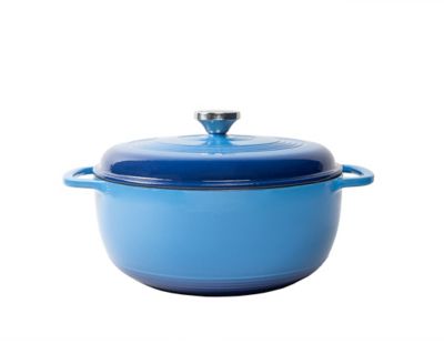 Lodge Cast Iron Lodge Enameled Dutch Oven, 6 qt., Blue
