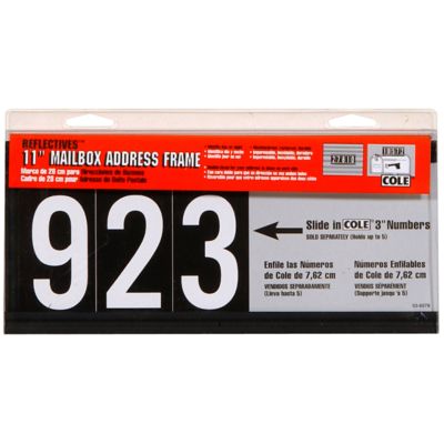 Hillman Address Frame, 11 in.