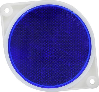 Image showing  Adhesive Reflectors, 3 in., Blue, 2-Pack
