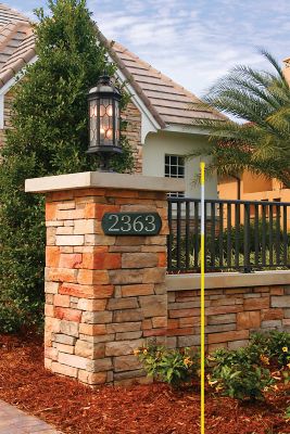 Image showing  Driveway Marker, 48 in., Yellow