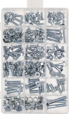 Image showing  Grade 5 Hex Cap Screws, Nuts & Washers