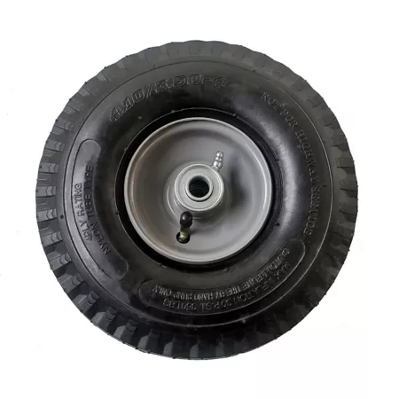 10" 4.10/3.50-4 Pneumatic Wheels Sawtooth Tread 5/8" Bore Tire & Wheel Combos