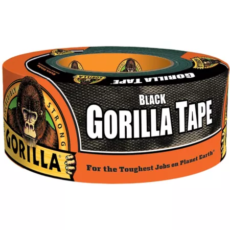 Gorilla 1.88" x 10 yards Adhesive tape black Duct Tape