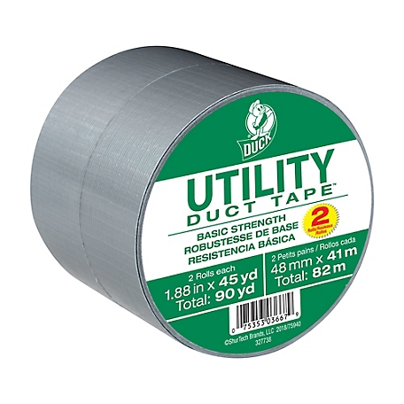 The Original Duck Tape Brand Duct Tape - White, 1.88 in. x 45 yd.